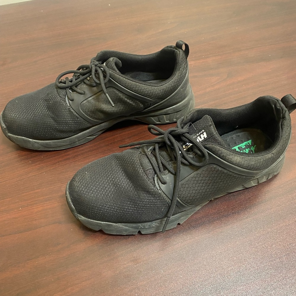 Hytest safety shoes. Steal toe shoes. Barely used. Size 11 W. Super comfortable - Picture 2 of 3
